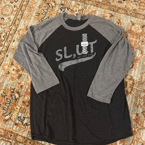 Salt Lake, Utah 3/4 sleeve baseball tee. NWT